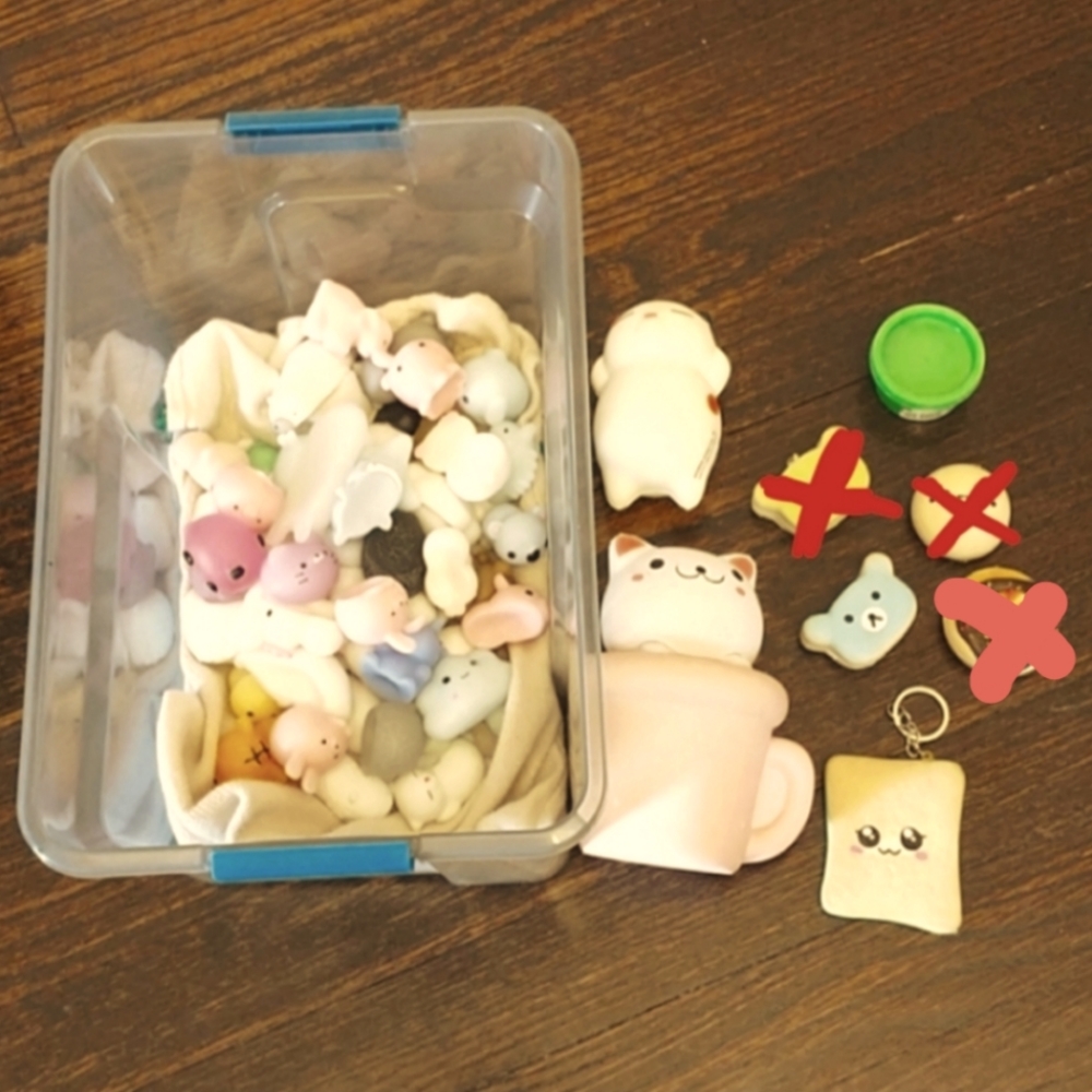 Mochi Squishies and regular Squishies lot